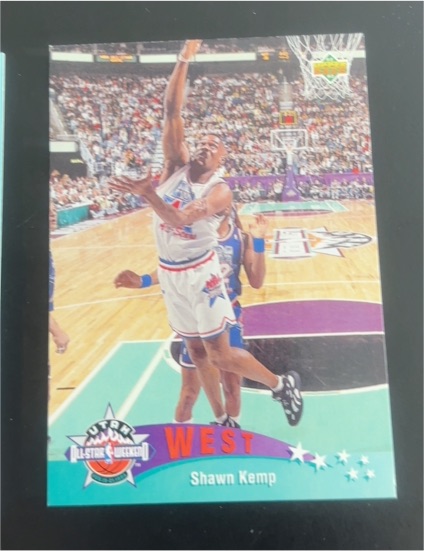 1992-93 Upper Deck #441 Shawn Kemp — front