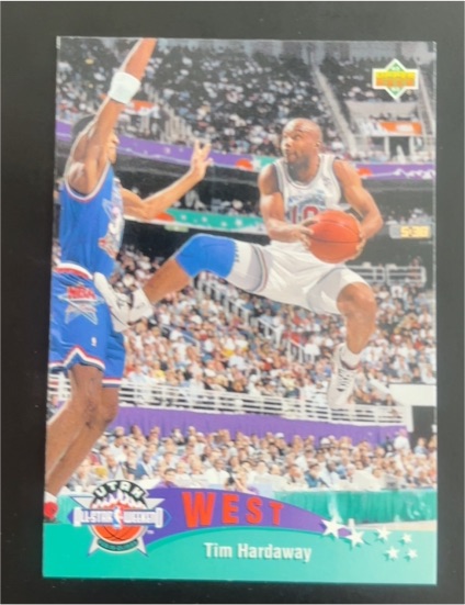 1992-93 Upper Deck #440 Tim Hardaway All-Star — front