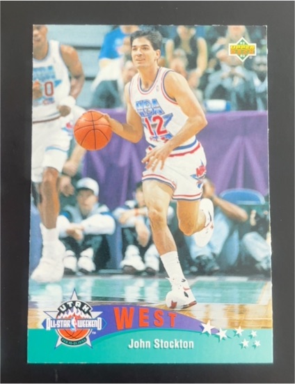 1992-93 Upper Deck All-Star Weekend #437 John Stockton — front