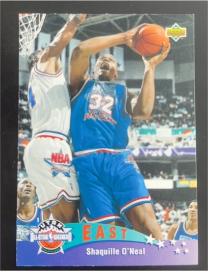 1992-93 Upper Deck #424 Shaquille O'Neal — front