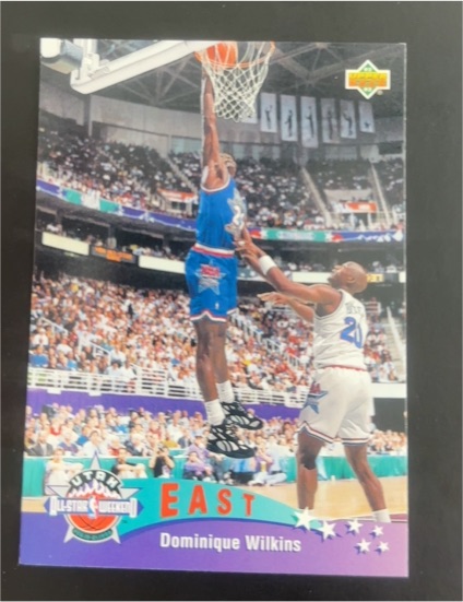 1992-93 Upper Deck #433 Dominique Wilkins — front