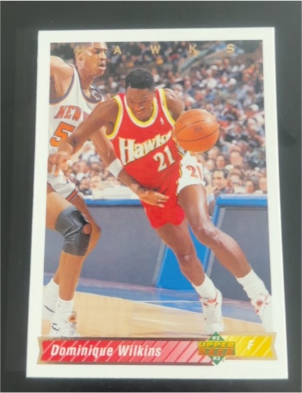 1992-93 Upper Deck #400 Dominique Wilkins — front