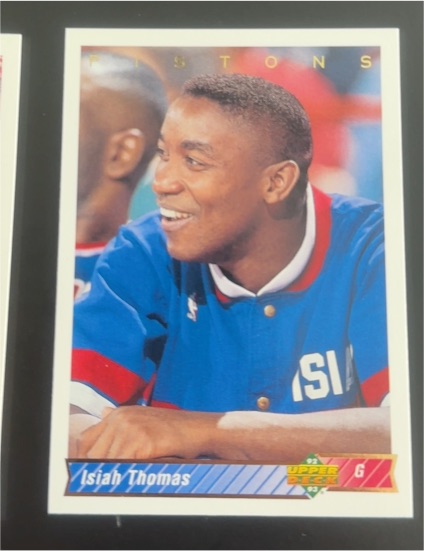 1992-93 Upper Deck #263 Isiah Thomas — front