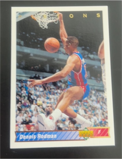 1992-93 Upper Deck #242 Dennis Rodman — front