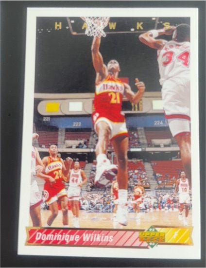 1992-93 Upper Deck #148 Dominique Wilkins — front