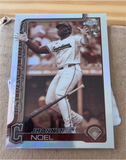 2025 Topps Chrome #291 Jhonkensy Noel — front