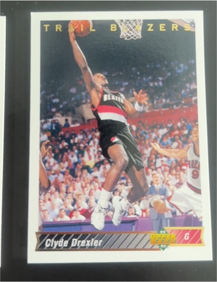1992-93 Upper Deck #132 Clyde Drexler — front