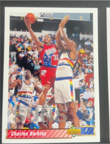 1992-93 Upper Deck #26 Charles Barkley — front