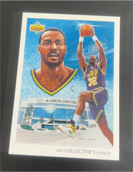 1992-93 Upper Deck #44 Karl Malone — front