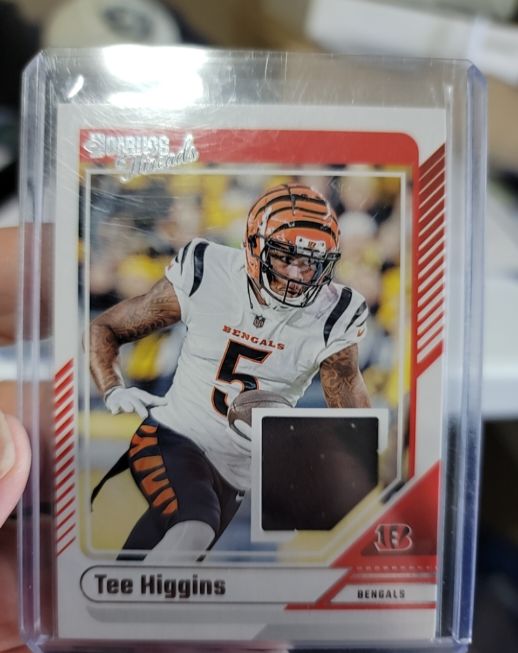2024 Panini Donruss Threads #DTH-THI Tee Higgins — front