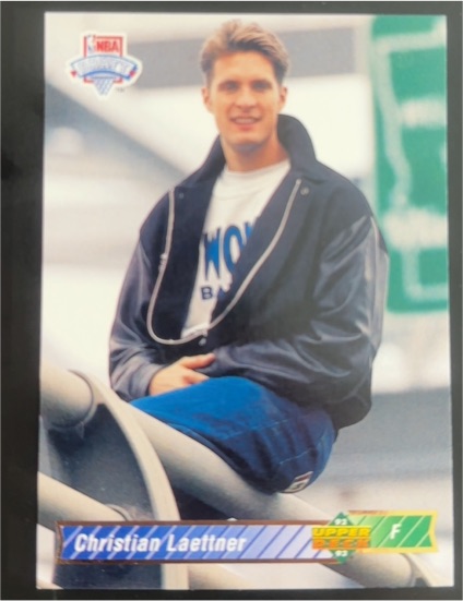 1992-93 Upper Deck #3 Christian Laettner — front