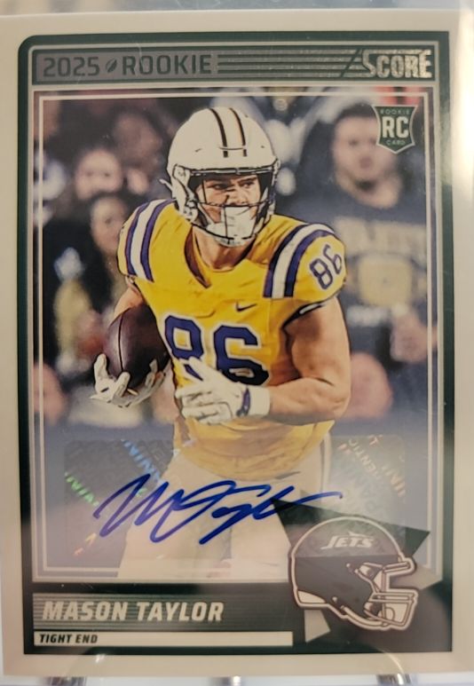 2025 Panini Score #7 Mason Taylor — front