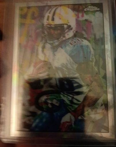 2014 Topps Chrome Football #101 Chris Johnson — front