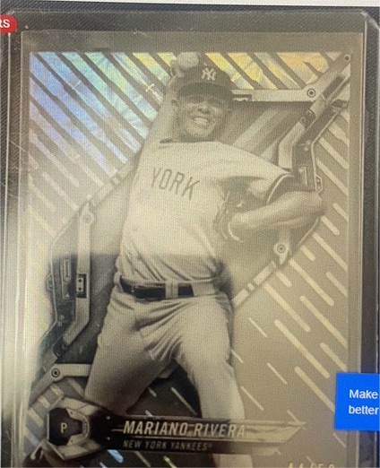 2022 Topps Mariano Rivera #P New York Yankees — front