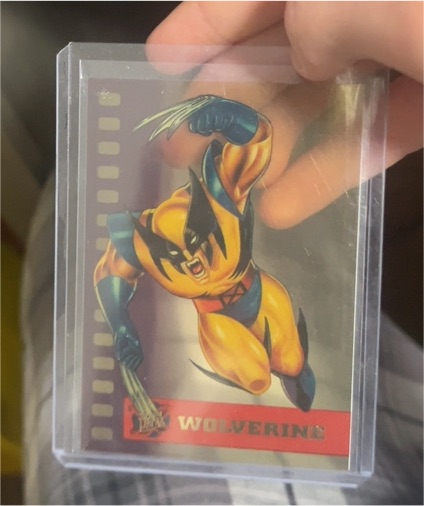 1995 Fleer Ultra X-Men Suspended Animation #10 Wolverine — front