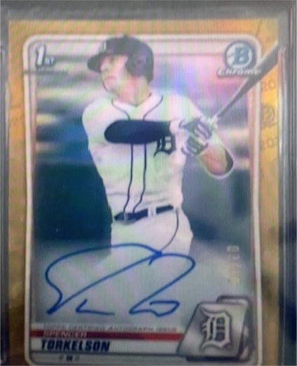2020 Bowman Chrome #BD-121 Spencer Torkelson — front