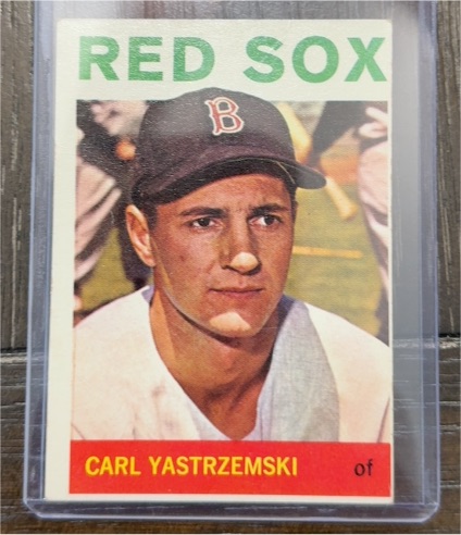 1964 Topps #210 Carl Yastrzemski — front