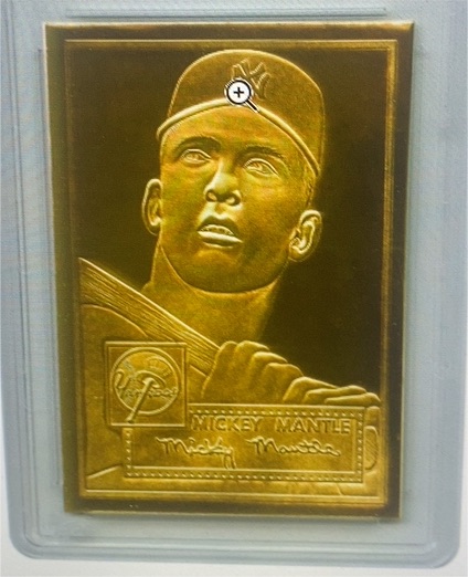 1952 Topps #311 Mickey Mantle — front