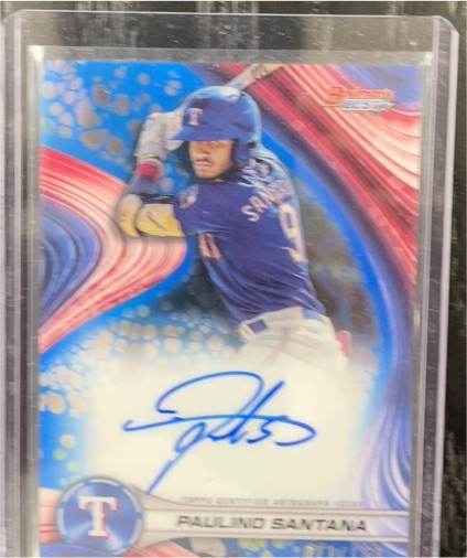 2024 Bowman's Best #B24-PSA Paulino Santana — front
