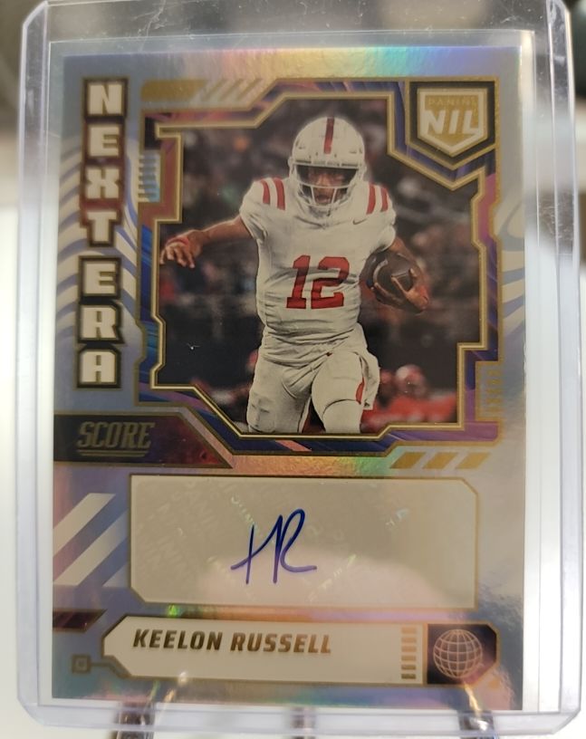 2025 Panini Score #NEN-KRU Keelon Russell Next Era NIL Auto Alabama — front
