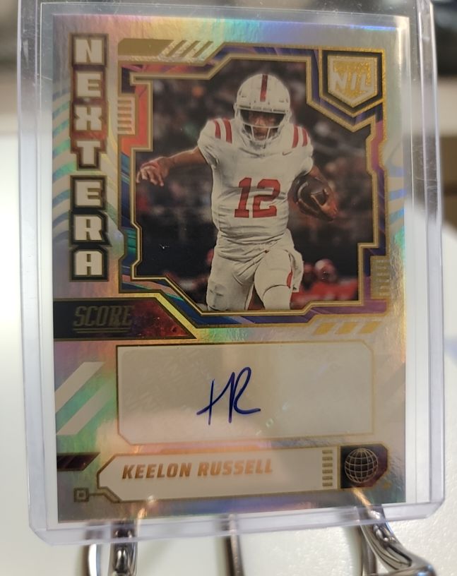 2025 Panini Score #NEN-KRU Keelon Russell Next Era NIL Auto Alabama — front