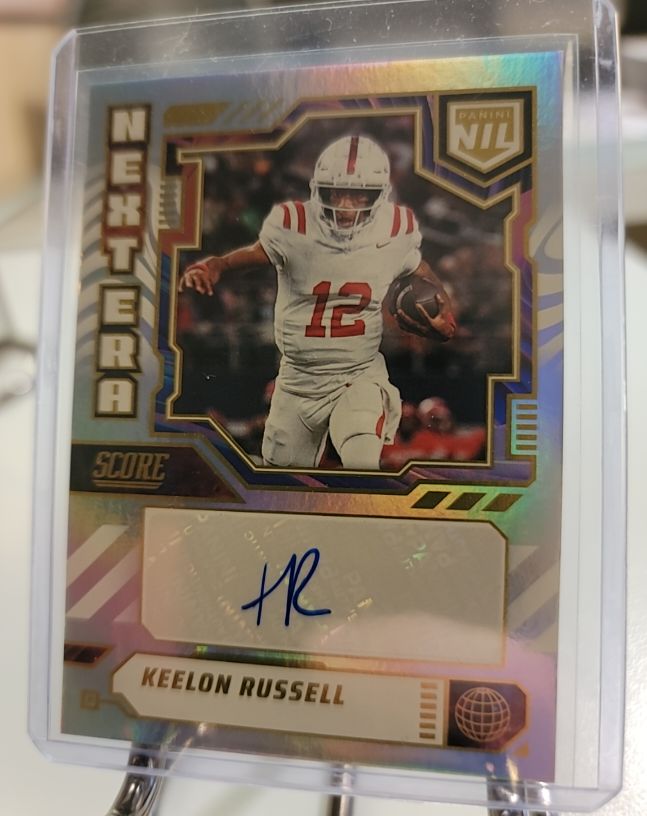 2025 Panini Score #NEN-KRU Keelon Russell Next Era NIL Auto Alabama — front