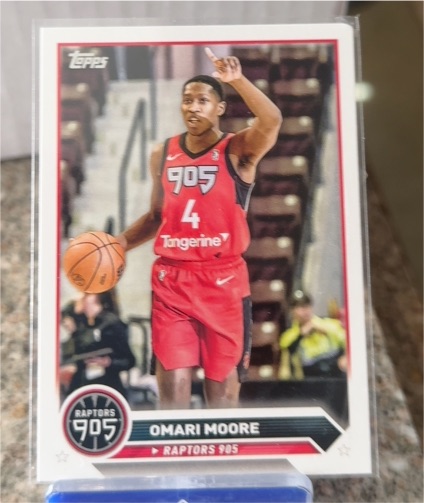 2023-24 Topps G-League #69 Omari Moore — front