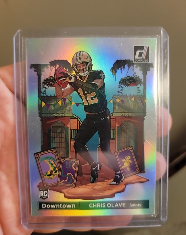 2024 Donruss Downtown Chris Olave Saints — front
