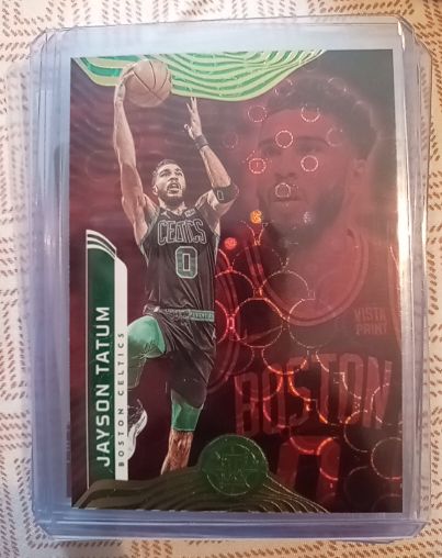 2021-22 Panini Illusions #1 Jayson Tatum — front