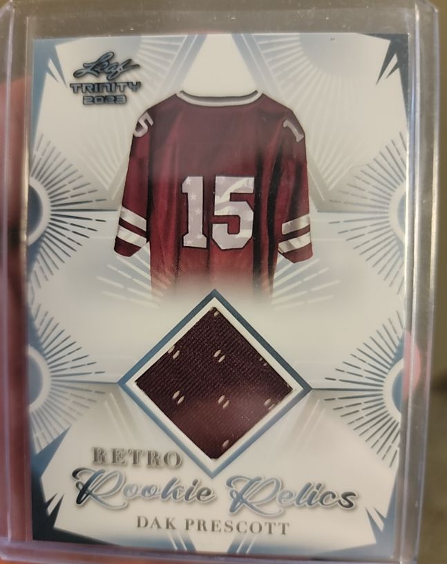 2023 Leaf Trinity #RRR-11 Dak Prescott Retro Rookie Relics — front