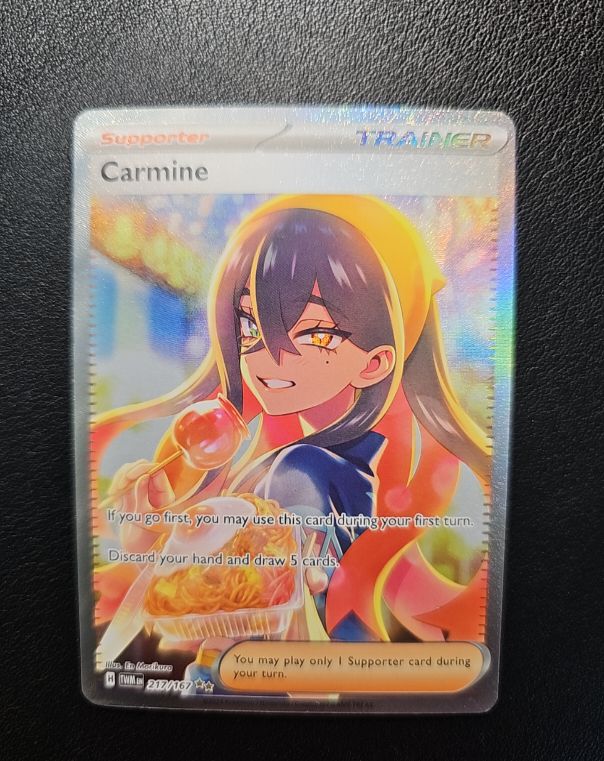 2024 Pokemon Twilight Masquerade #217 Carmine — front
