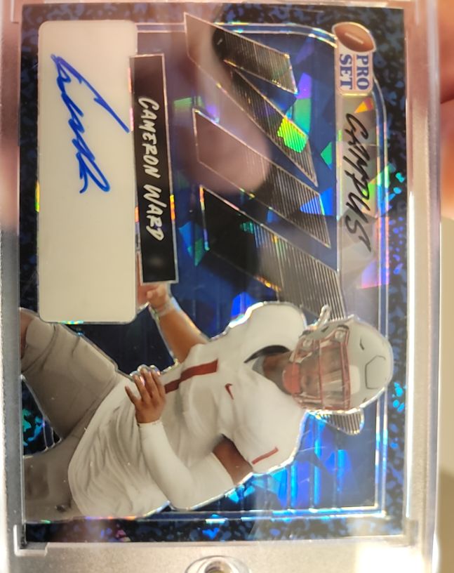 2023 Leaf Pro Set Metal Campus VIP #SB1 Cameron Ward — front