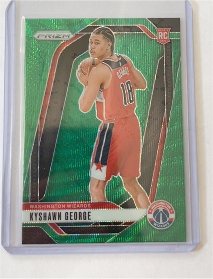 2024-25 Panini Prizm #257 Kyshawn George — front