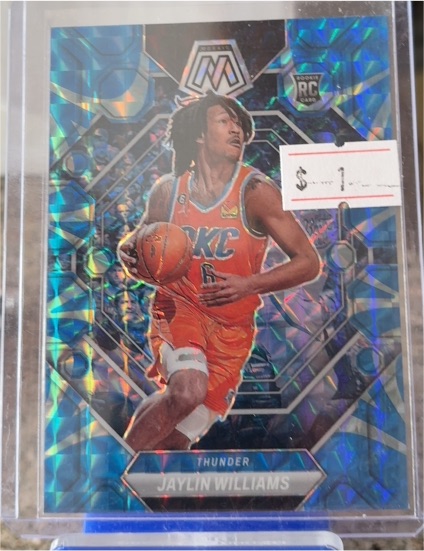 2022-23 Panini Mosaic #241 Jaylin Williams — front