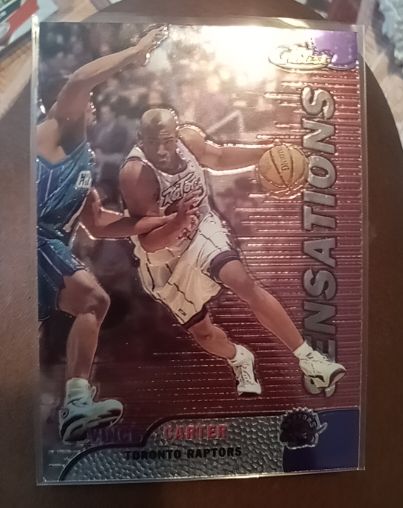 1999-00 Topps Finest Sensations #130 Vince Carter — front