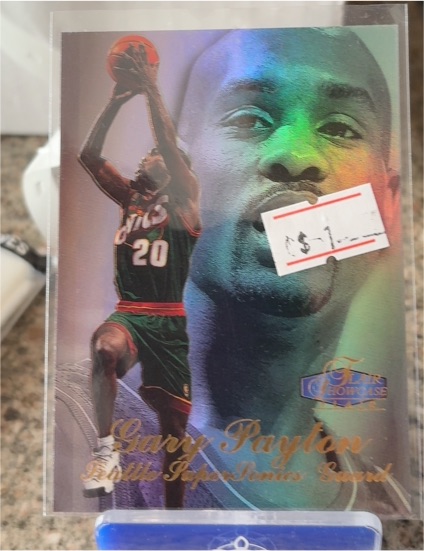 1997-98 Flair Showcase #64 Gary Payton — front