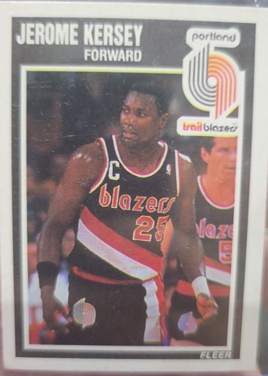 1989-90 Fleer #130 Jerome Kersey — front