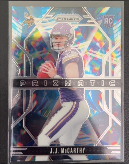 2024 Panini Prizm #8 J.J. McCarthy — front