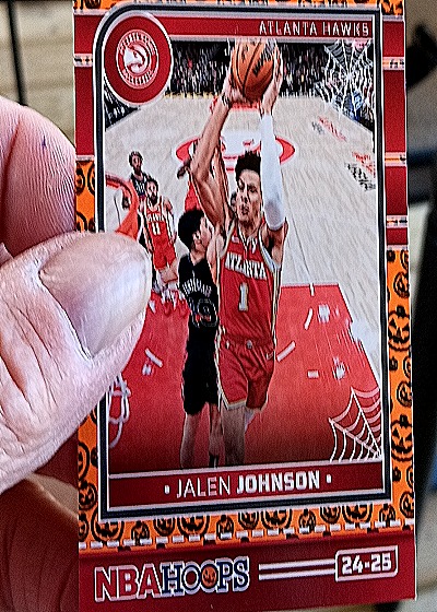 2024-25 Panini NBA Hoops #228 Jalen Johnson — front