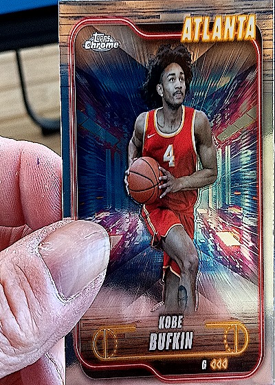 2023 Topps Chrome #D Kobe Bufkin — front