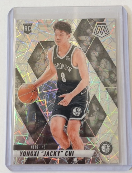 2024-25 Panini Mosaic #212 Yongxi "Jacky" Cui — front