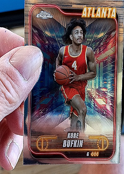 2024-25 Topps Chrome #29 Kobe Bufkin — front