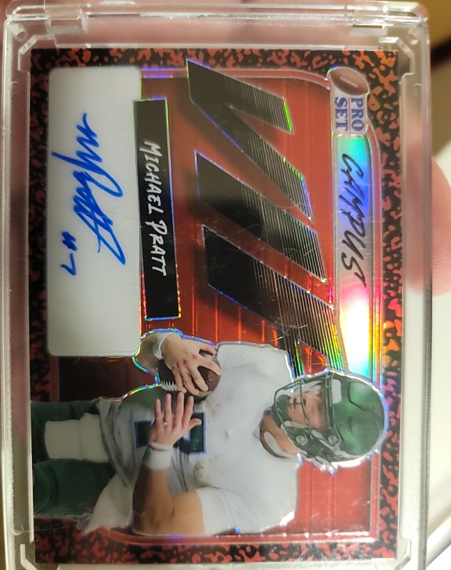 2023 Leaf Pro Set Campus VIP #VIP-MP1 Michael Pratt — front