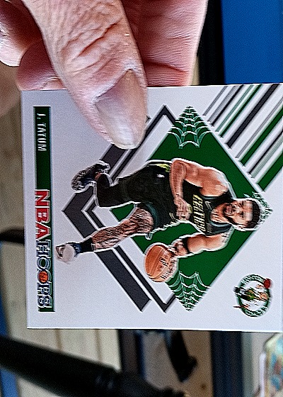 2021 Panini Mosaic Man of the Year Mosaic Green #265 J. Watson — front