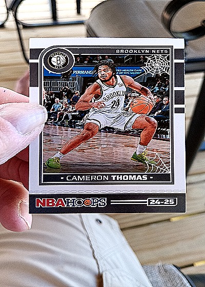 2024-25 Panini NBA Hoops #37 Cameron Thomas — front