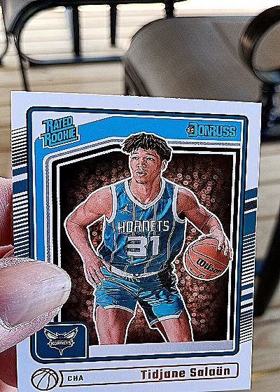 2024-25 Donruss #229 Tidjane Salaun — front