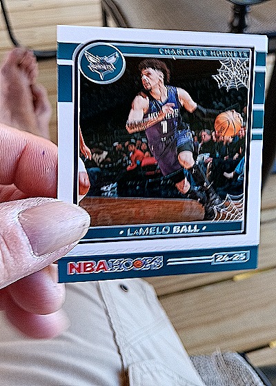 2024-25 Panini NBA Hoops #13 LaMelo Ball — front