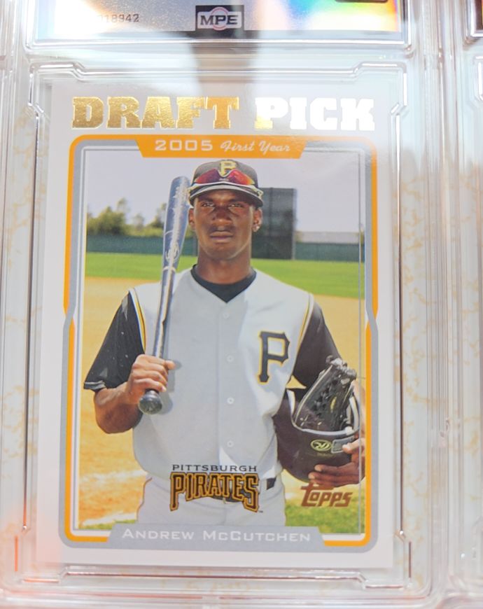 2005 Topps Updates & Highlights #UH329 Andrew McCutchen — front