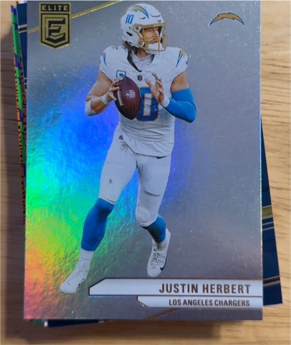 2024 Panini Donruss Elite #60 Justin Herbert — front