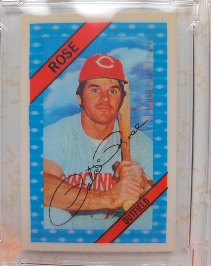 1972 Kellogg's #6 Pete Rose — front